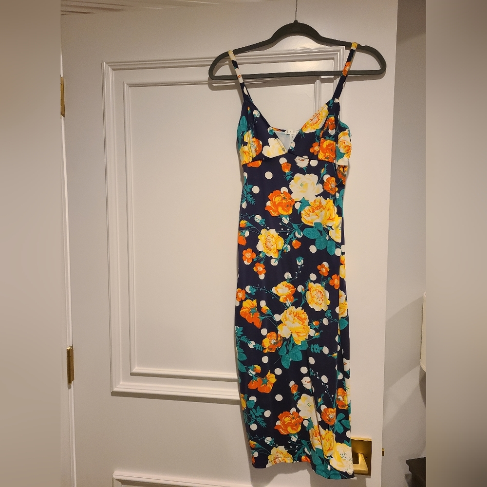 Leith polka dot dress